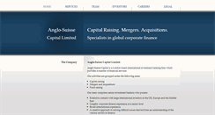 Desktop Screenshot of anglo-suisse.com